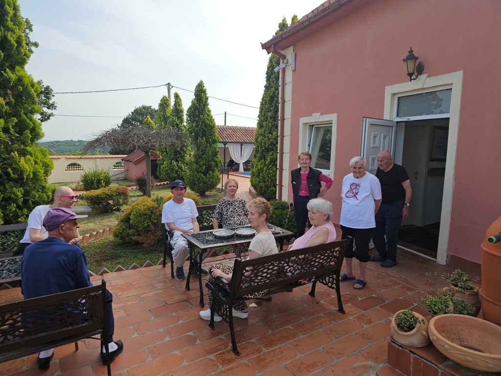 Društveni život u domu za stare